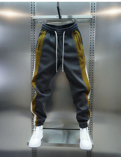 Laurent™ | Fashionabla byxor med kontrastremsor